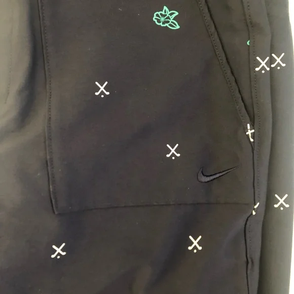 HP✨ NWOT Nike Flex Golf Shorts Navy Blue Charms Belted - Picture 13 of 13